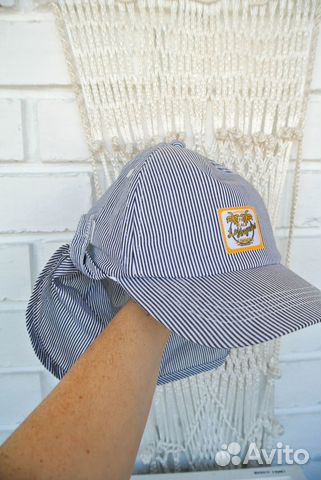 Бейсболка прикрывающая уши и шею