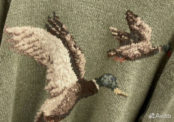 Polo ralph lauren свитер с утками