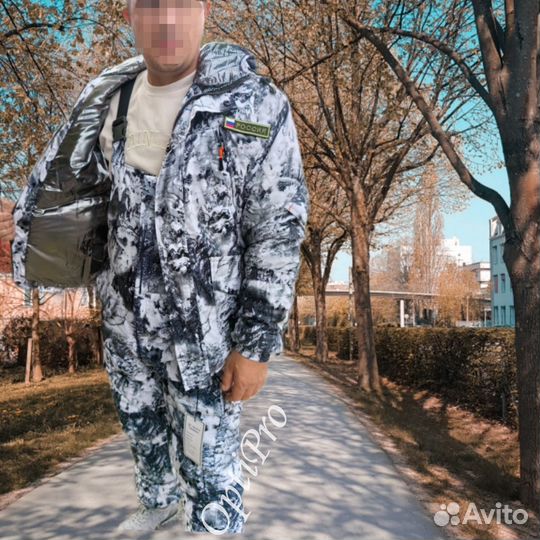 Костюм горка белый лес