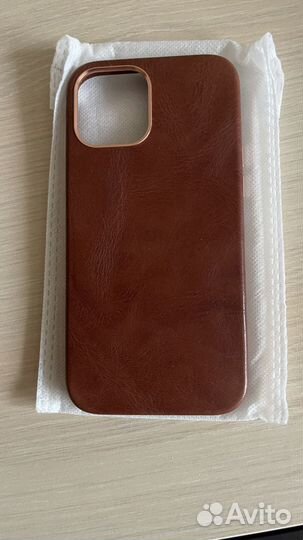 Чехол Натуральная Кожа для iPhone 12 Pro Max