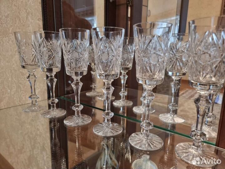 Хрусталь фужеры СССР
