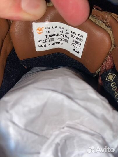 Timberland X Aimé Leon Gore-Tex обувь 8.5 US 42 EU