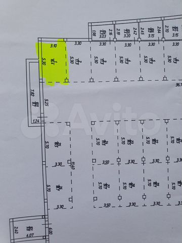 Машиноместо, 23 м²