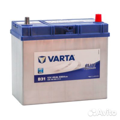 Аккумулятор Varta BD asia 6ст-45 оп тонк клем