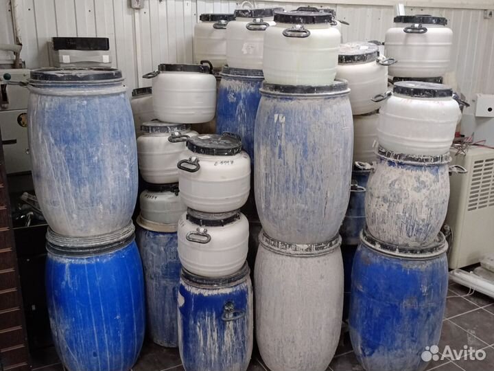 Бочка пластиковая 25 40 60 127 литров