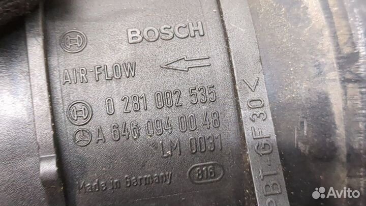 Измеритель потока воздуха Mercedes S W220, 2003