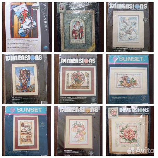 Наборы для вышивки Dimensions, Sunset