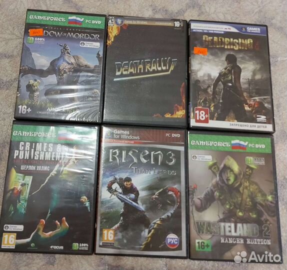 Диски для pc игры