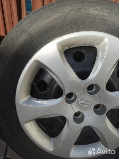 Продам полный комплект колёса R15