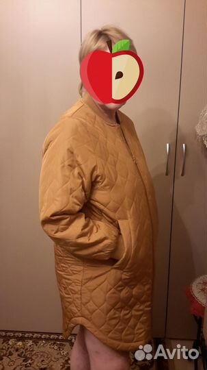 Куртка демисезонная женская стеганная 46-48р