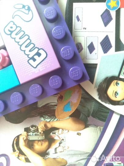 Lego Friends Шкатулка-сердечко Эммы 41355