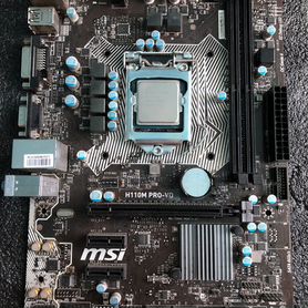 Материнская плата msi h110m pro vd