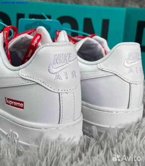 Кроссовки Nike Air Force 1 Supreme Оригинал