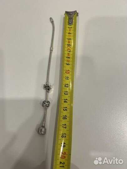 Pandora браслет серебряный