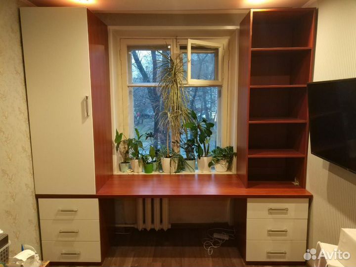 Рабочая зона у окна на заказ за 5 дней