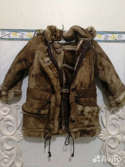 Детская дубленка