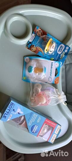 Соски пустышки бутылочка набором