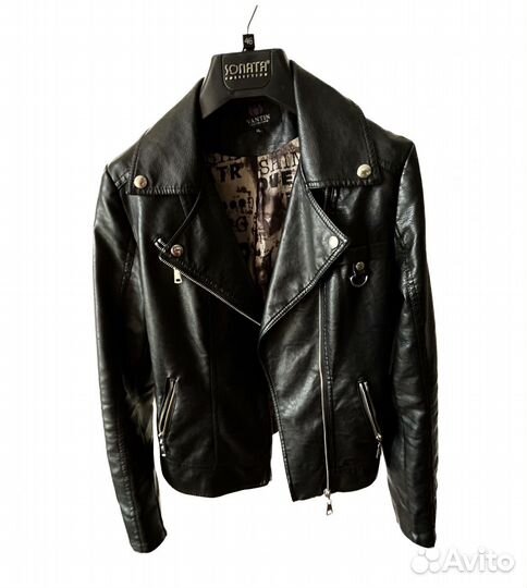 Куртка кожаная