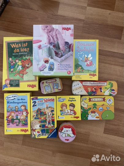 Настольные игры Djeco и Haba