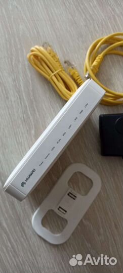 Wi-Fi роутер Huawei HG532e, adsl2+, белый