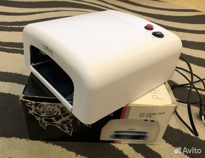 Лампа для сушки ногтей RU 818