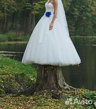 Пышное свадебное платье