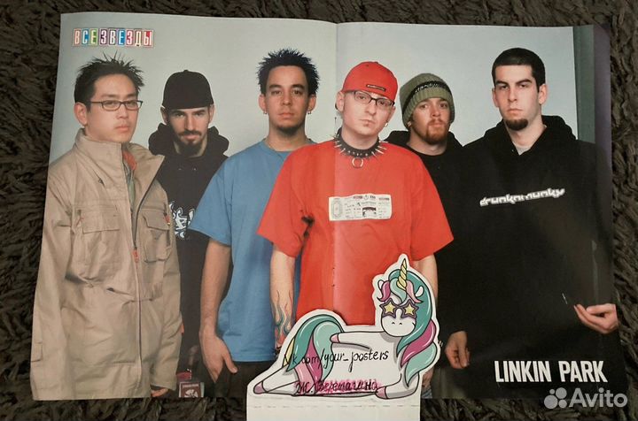 Linkin park - плакаты/журналы