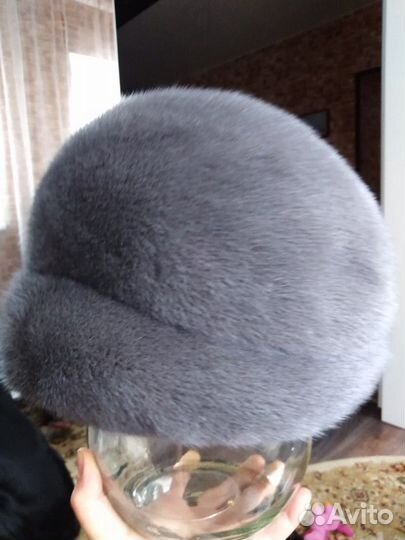 Шапка женская, норковая