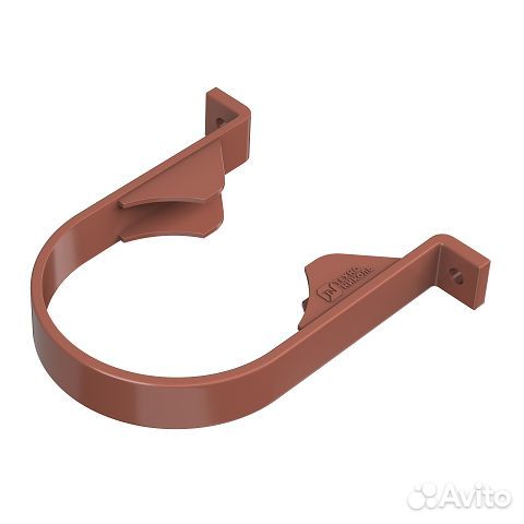 Хомут трубы пвх 125/82, Цвет Красный