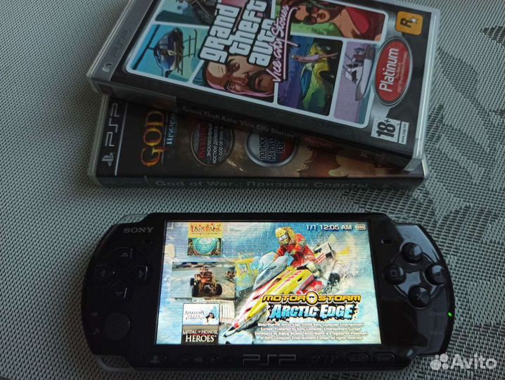 PSP 3008 WiFi Прошита 100Игр+GTA.Tekken6.Minecraft