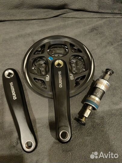 Система shimano с кареткой
