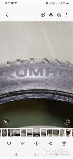 Kumho WinterCraft WP72 245/40 R20 99W