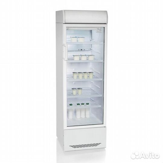 Холодильный шкаф витрина Бирюса 310Е стекло