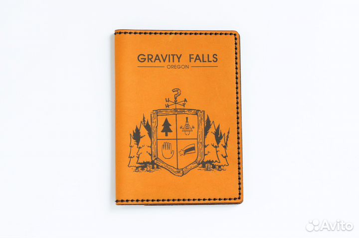 Чехол для паспорта из натуральной кожи