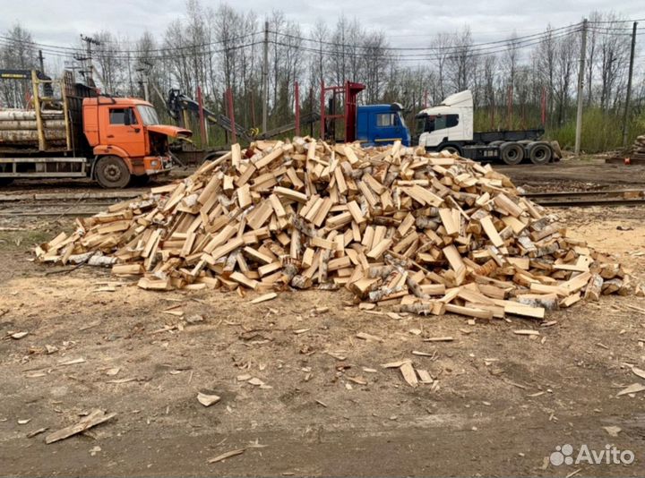 Дрова колотые