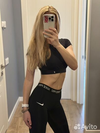 Лосины nike pro (s) новые