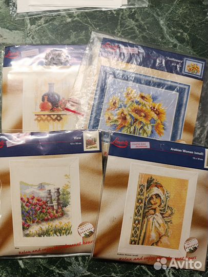 Остатки наборов для вышивания для Галины