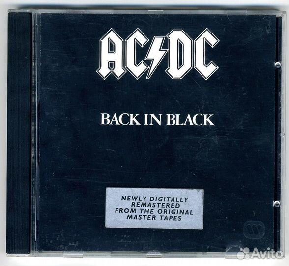 CD фирменный AC/DC Back In Black