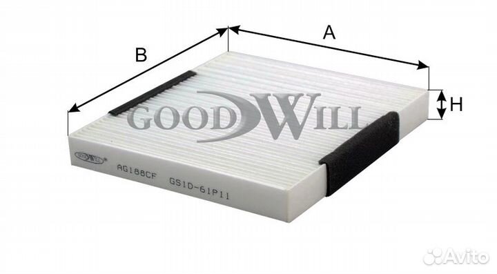 Фильтр салонный