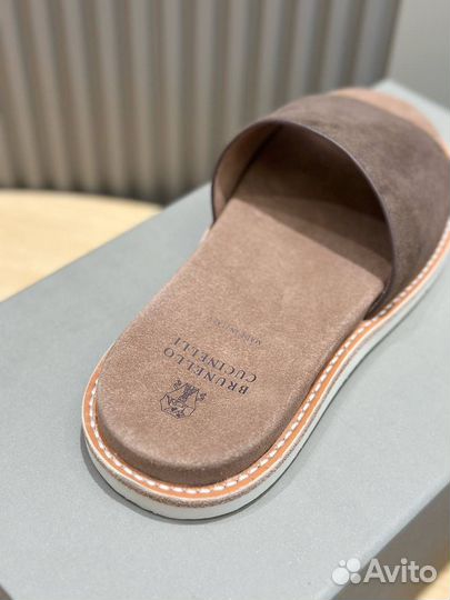 Шлепанцы мужские Brunello Cucinelli