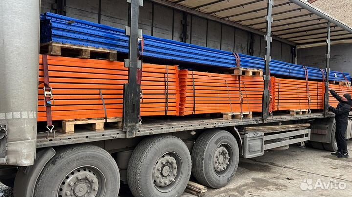 Фронтальные стеллажи паллетные Констрактор бу # 4286