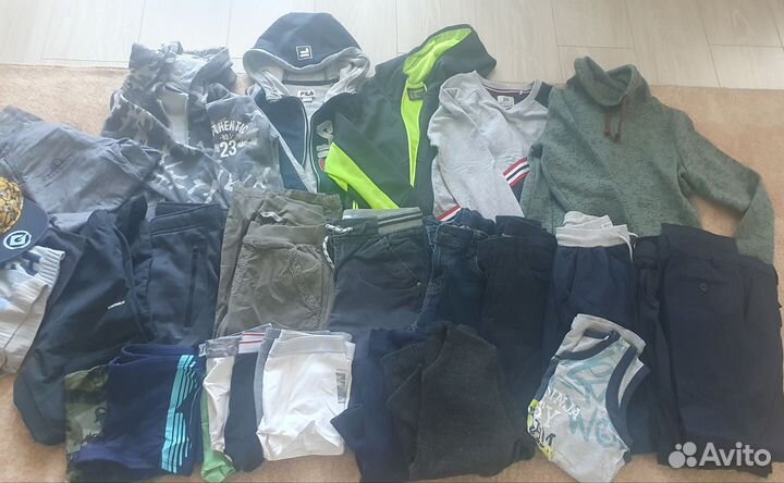 Вещи пакетом для мальчика 7-9 лет
