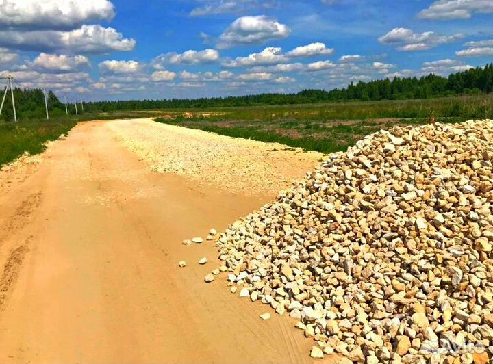 Щебень известняковый с доставкой