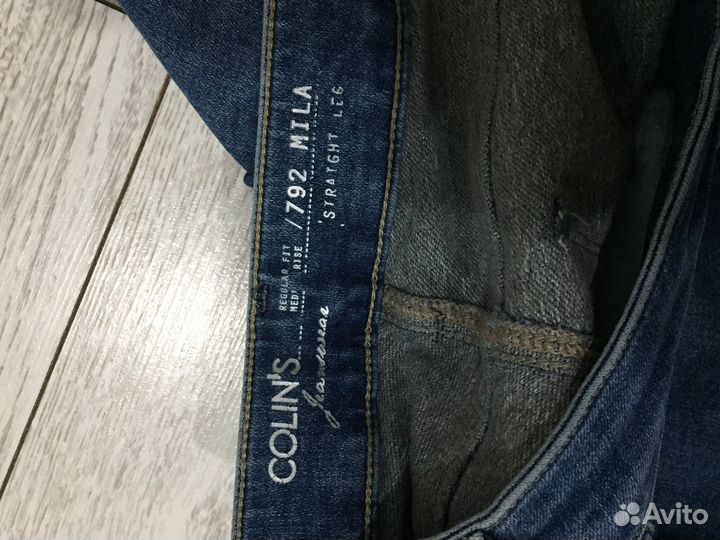 Джинсы colins утепленные
