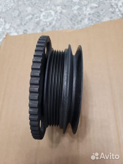 Шкив коленвала на chevrolet lanos 1.5