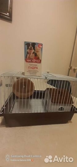 Клетка для джунгарского хомяка