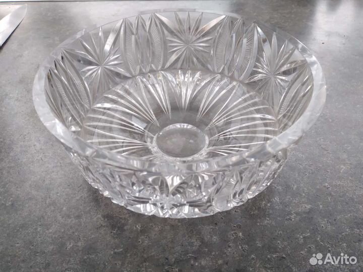 Ваза хрустальная СССР