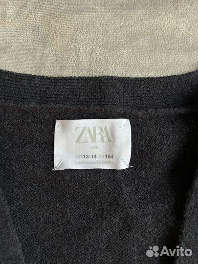 Шерстяной кардиган детский zara kids