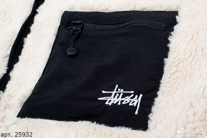 Шерпа Stussy woman Бежевая