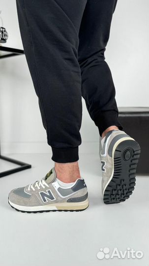 Кроссовки New Balance Stone Island Черные, 37-45